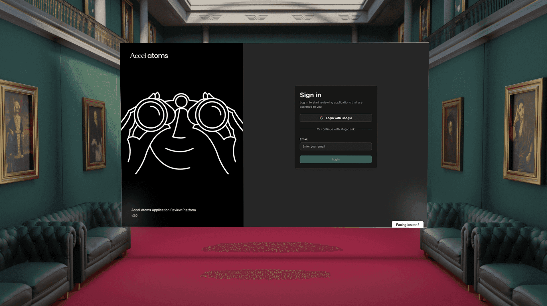 Accel Atoms Internal Review Application