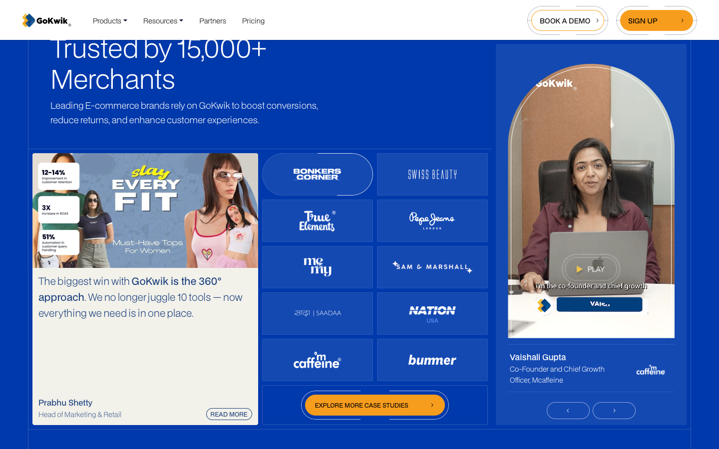 Trusted by 15,000+ merchants